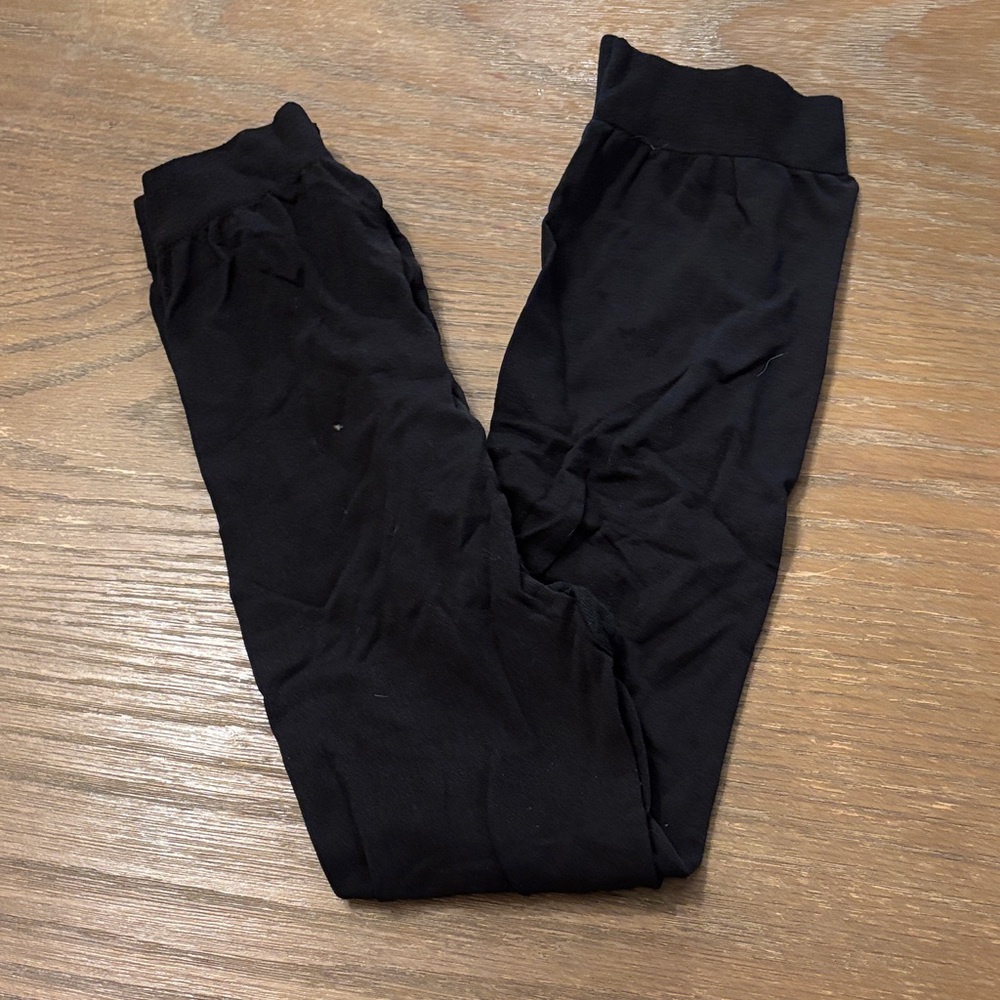 Classic Black Kids Leggings